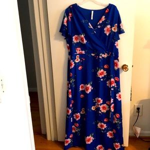 Floral maxi dress